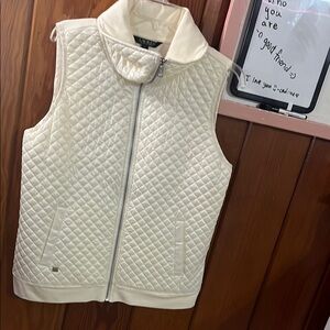 Ralph Lauren Quilted Vest - Cream